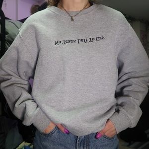 Ariana Grande No Tears Left to Cry crewneck